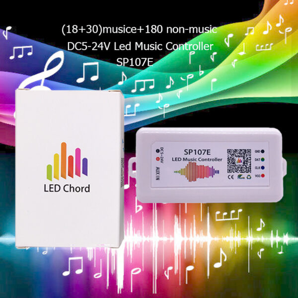 DC5V~24V LED Pixel Controller Led Light Dimmer Bluetooth Music